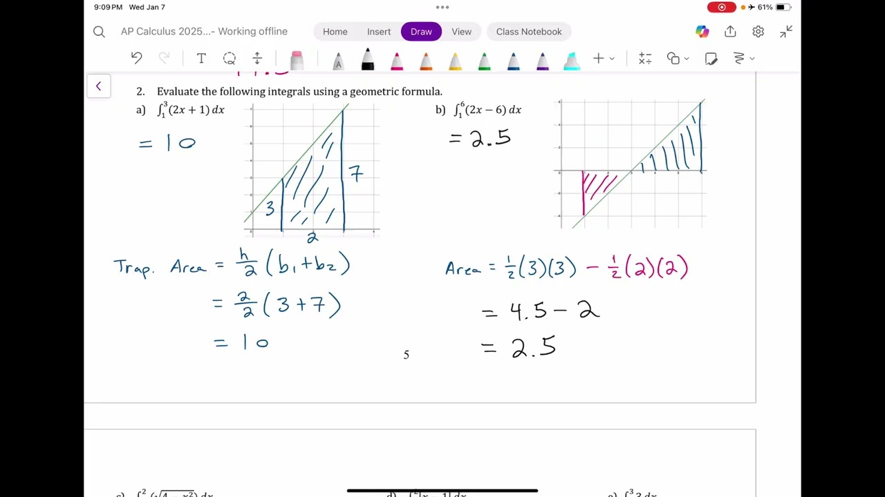 AB Calculus: Riemann Sums & Definite Integrals