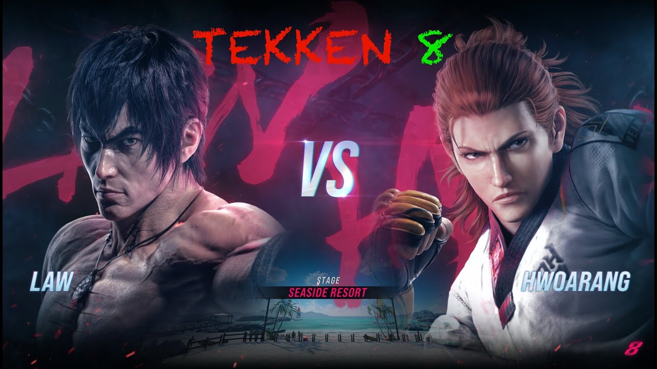 TEKKEN 8 (LAW VS HWOARANG)