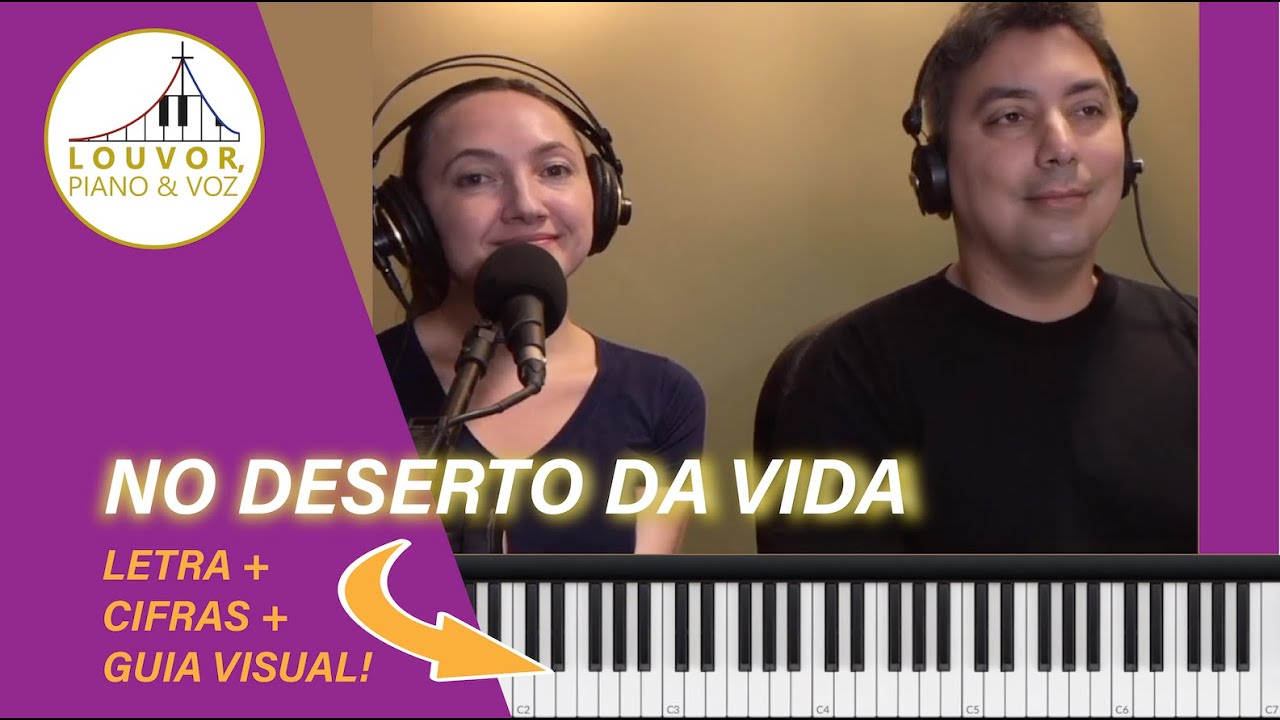 Canto para a Quaresma | No deserto da vida (Marcus Vinícius Lima) - Cover piano e voz