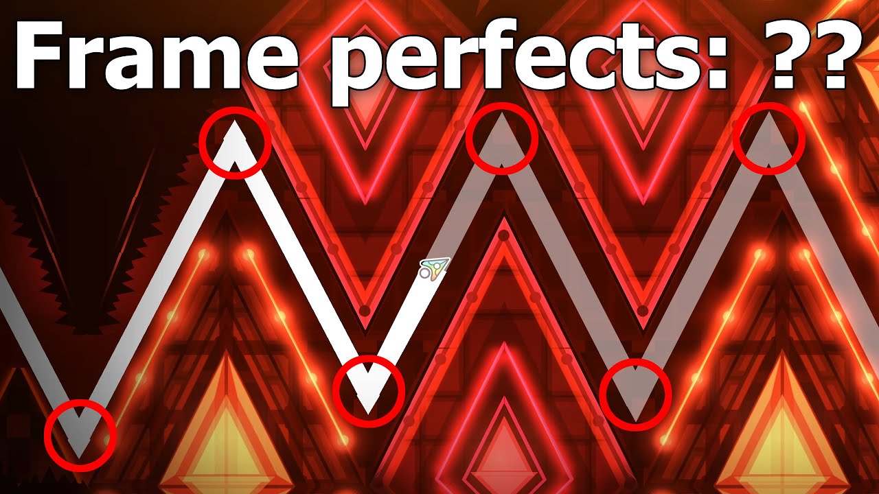 Blood Echo with Frame Perfects counter &mdash; Geometry Dash