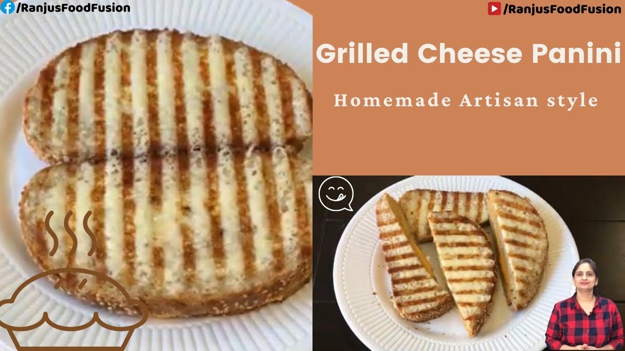 Grilled cheese Panini| Tim Hortons style grilled cheese | Homemade  Artisan style Grilled cheese