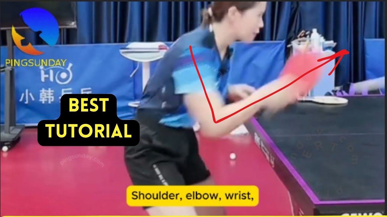 1 BEST TUTORIAL ! Why You Must Retract Your Arm in Table Tennis – Fixing Forehand Technique