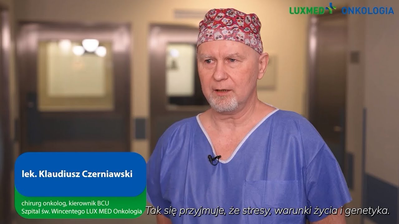 Leczenie raka piersi | Lek. Klaudiusz Czerniawski, chirurg LUX MED Onkologia