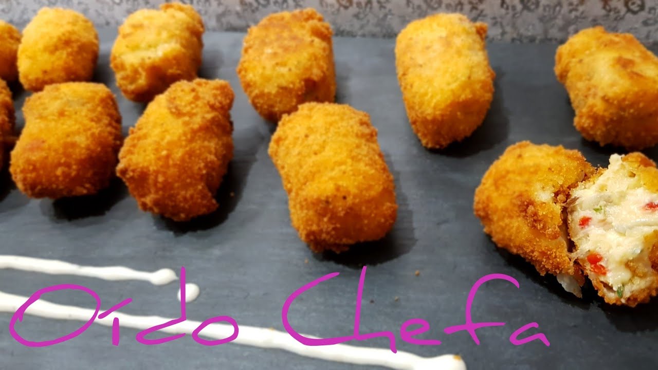 Receta Croquetas de caballa y pimientos del piquillo