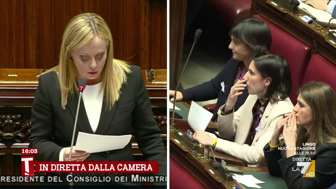 Giorgia Meloni replica a Elly Schlein: 