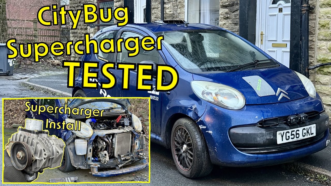 Наддувный Citroen C1. Насколько увеличивается наддув, как повышается производительность? Разгон д...