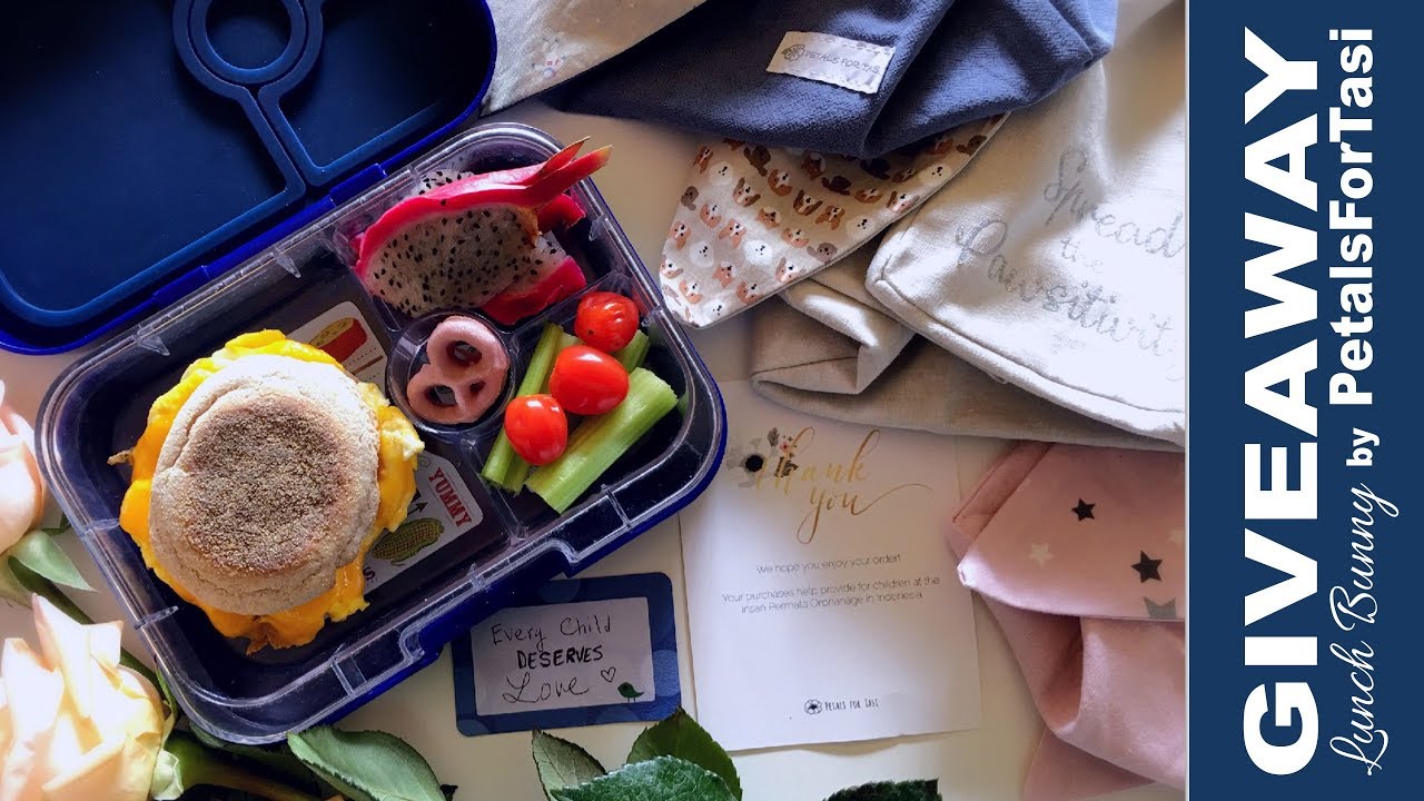 Easy Egg McMuffin & Lunch Bunny Giveaway from Petals for Tasi