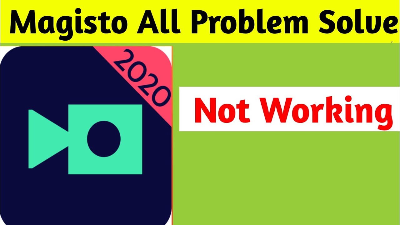 Magisto App Not Working All Problems Solve in Android