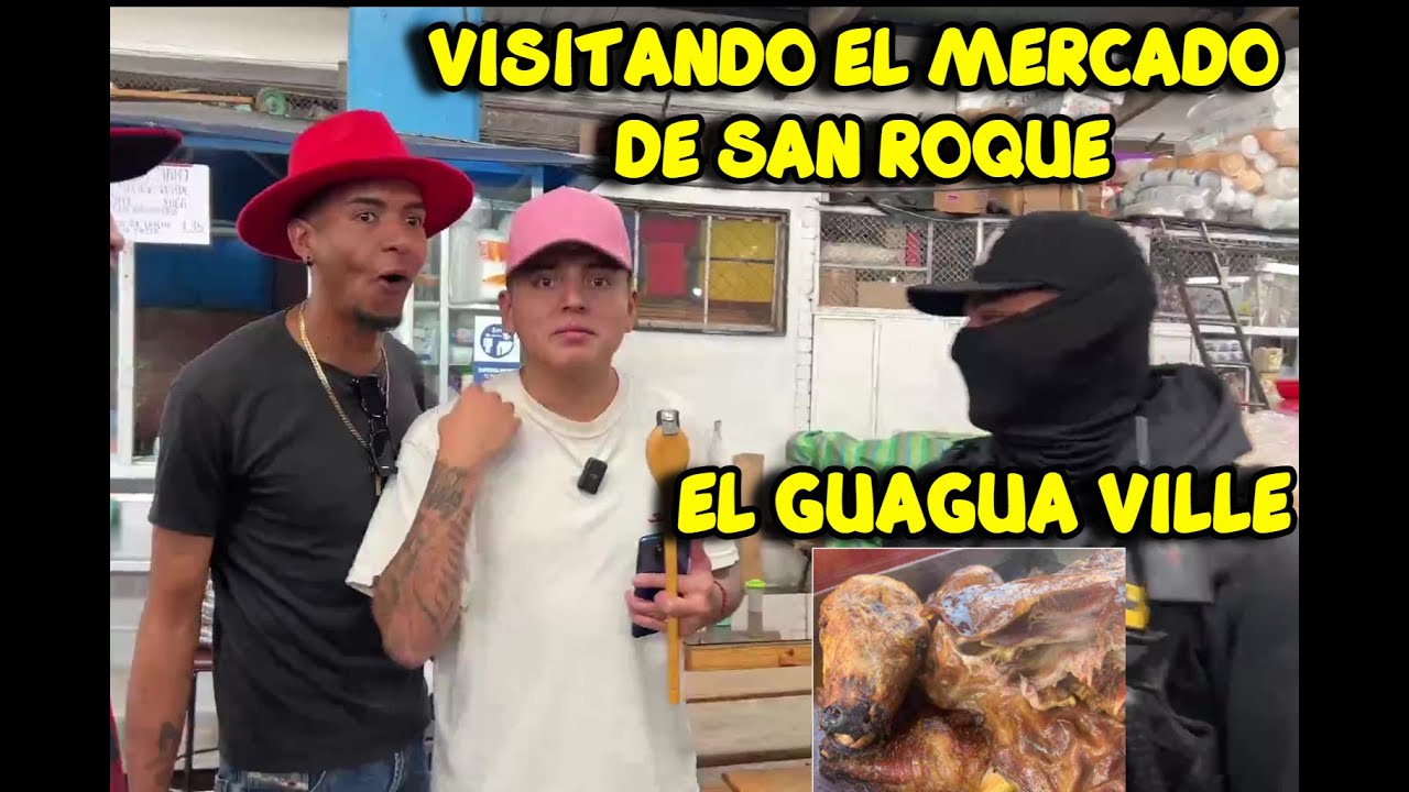 Visitando El Mercado De San Roque🦐🍗😋