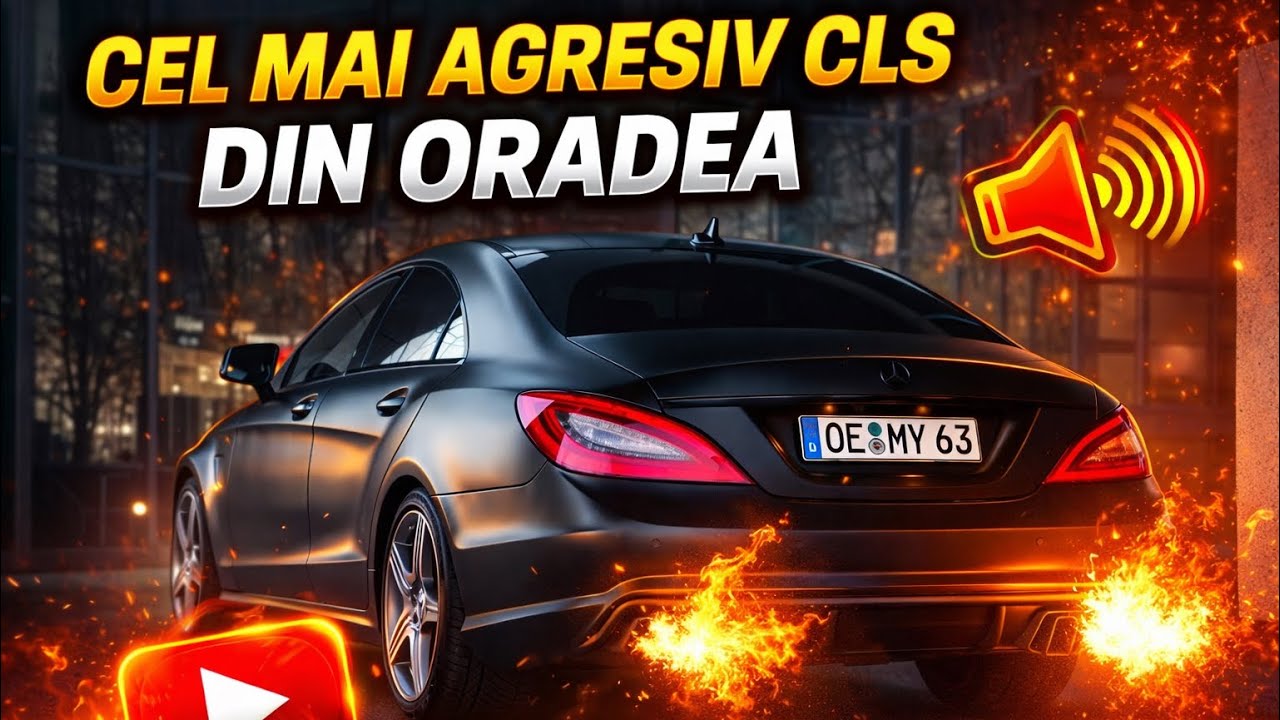 Un CLS63 care nu cere atenție — o fură☠️