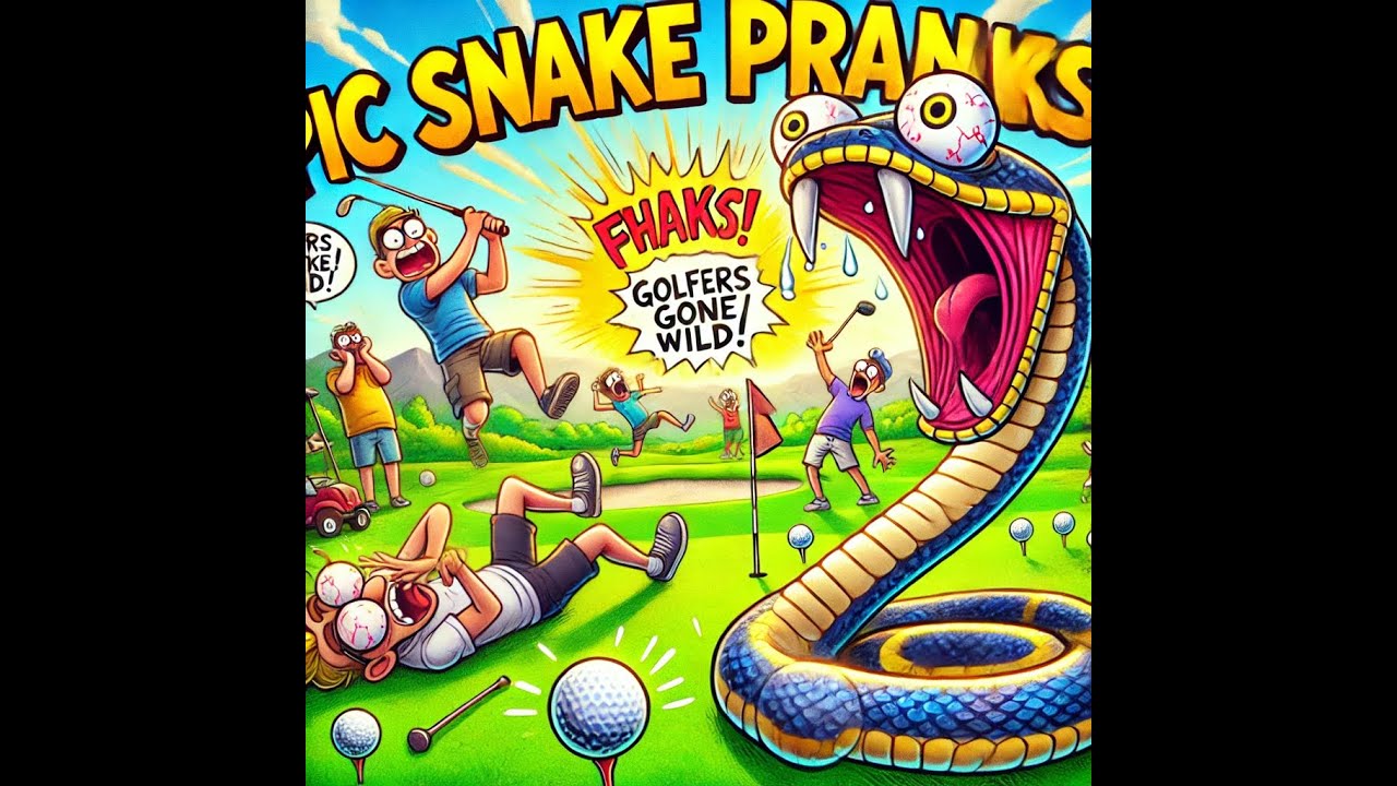 Epic Golf Course Snake Pranks! 😂 Watch Golfers Lose Their Minds!