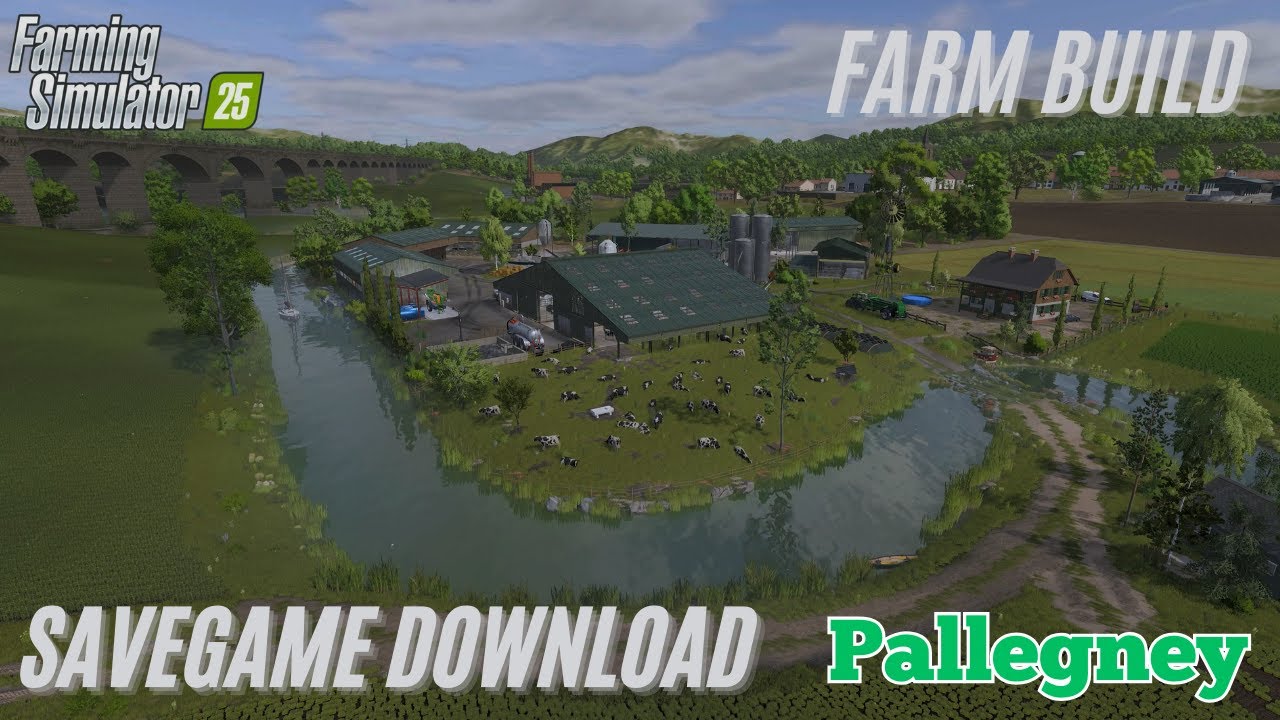 | Savegame download | Pallegney | FS25 | PC |