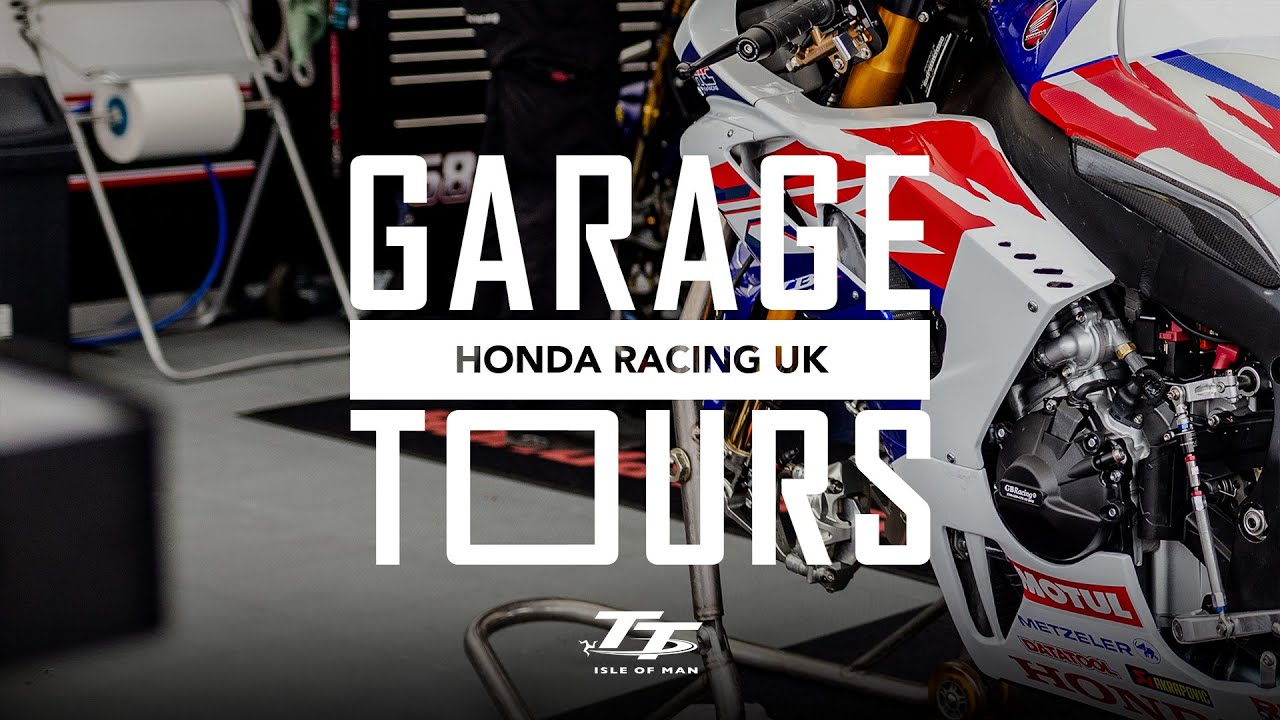 Garage Tours: Honda Racing | Isle of Man TT Races 2022
