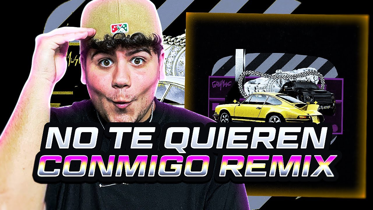 MI REACCIÓN a NO TE QUIEREN CONMIGO REMIX 🤩🔥 Gaby Music, Anuel AA, Luar La L Ft. Lunay, Bryant Myers