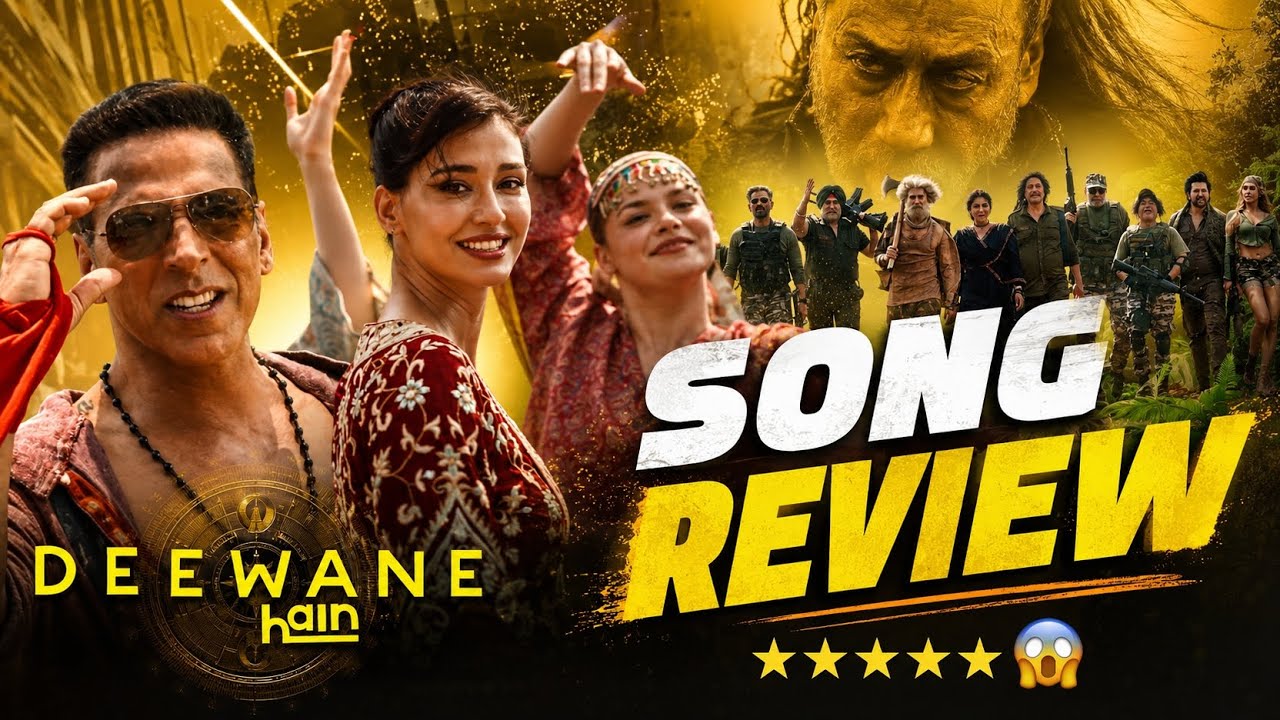Deewane Hain Song Review 🔥 Akshay Kumar's New Song Is A Blockbuster? 😱 | Welcome To The Jungle