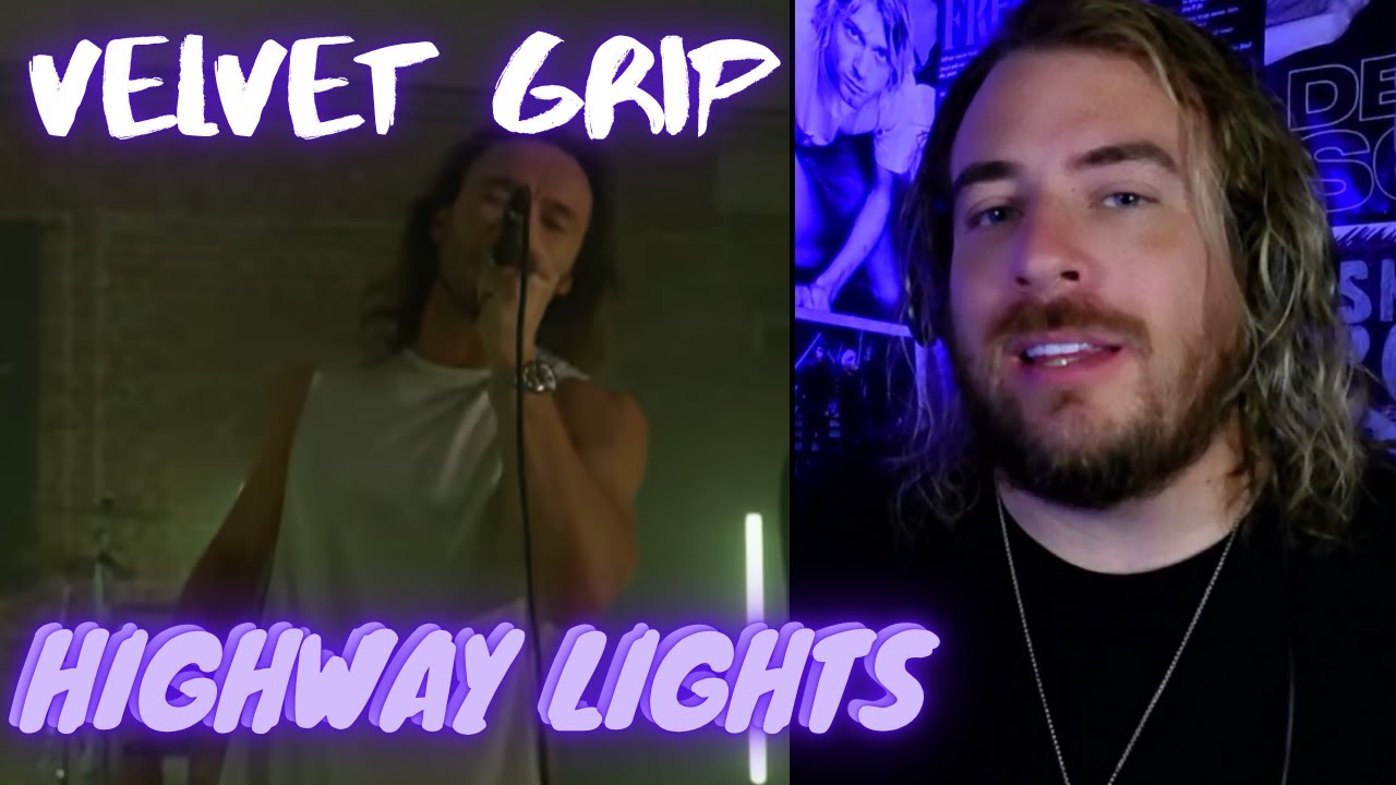 Velvet Grip - Highway Lights [Официальный видеоклип] | Реакция