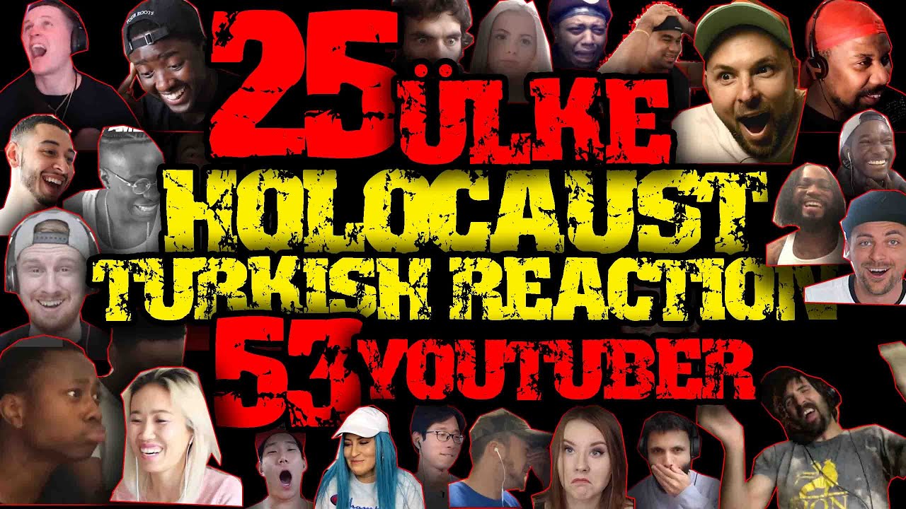 Turkish Reaction - Ceza Holocaust / Tüm Tepkiler / 25 ülke 53 youtuber -  Türkçe Rapin gücü