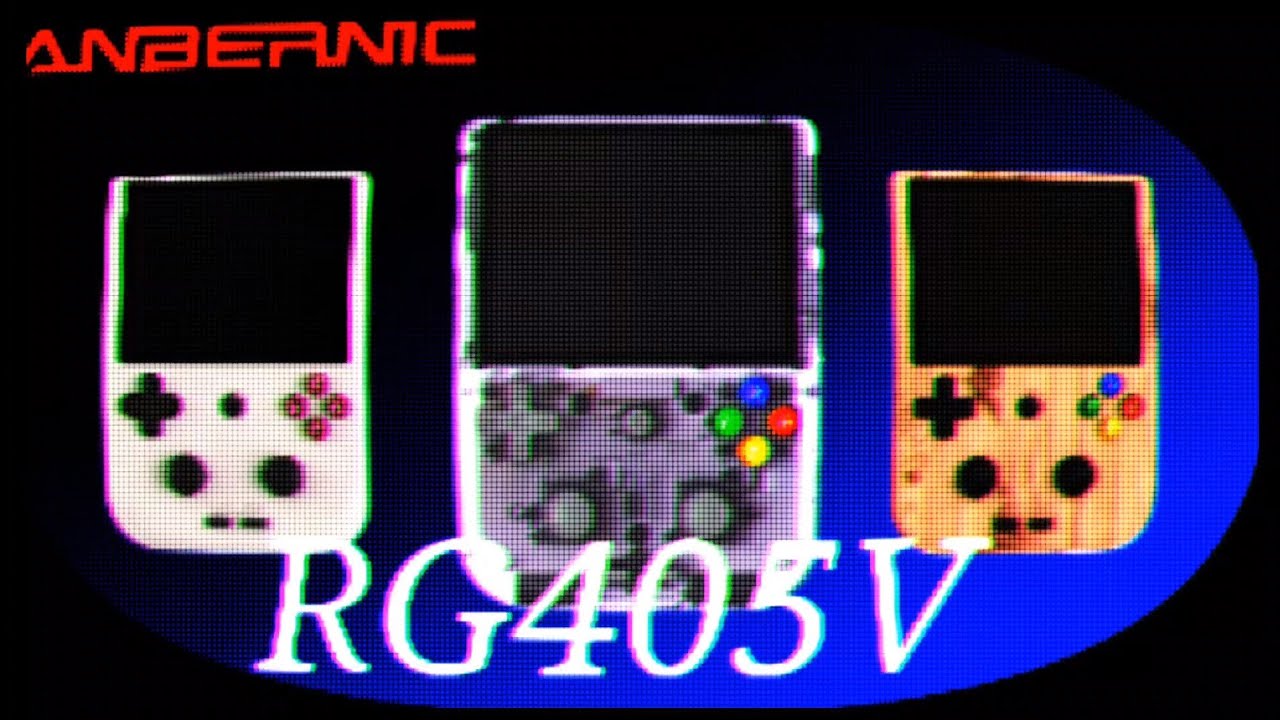 [레트로게임기]Anbernic RG405V(4인치 IPS터치스크린 4:3비율, T618칩을 탑재한 완벽한 세로형 휴대용 게임기)