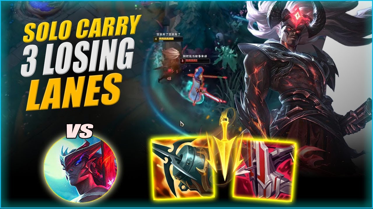RouFeng Yasuo: Solo Carrying 3 LOSING Lanes