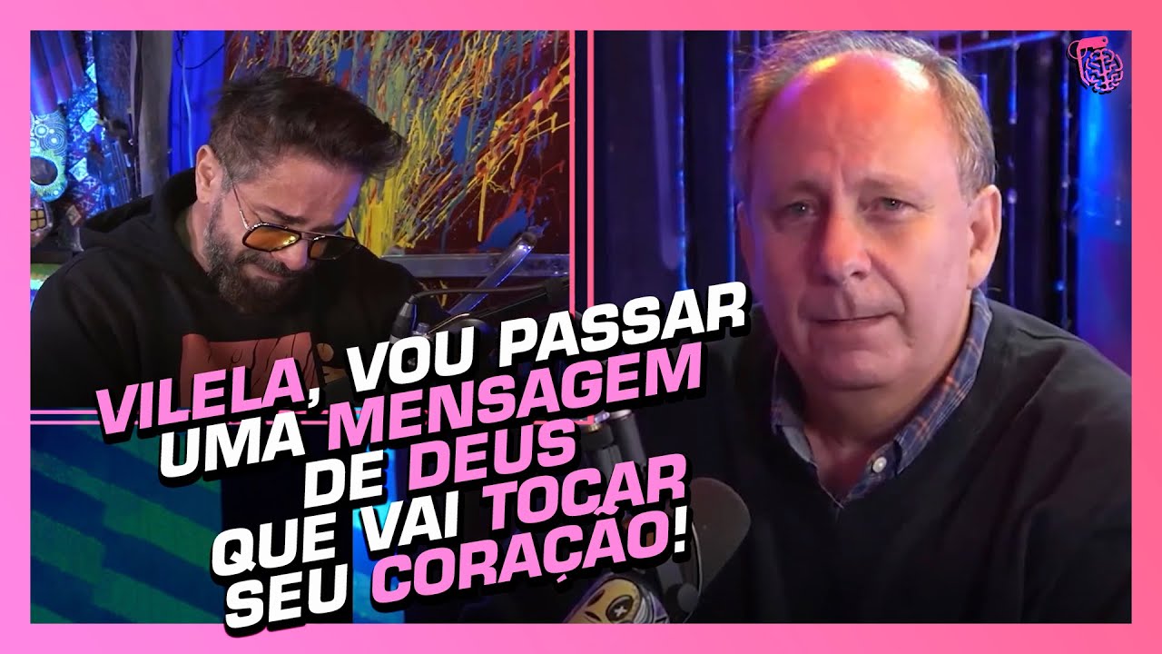 VILELA SE EMOCIONA COM MENSAGEM DO PASTOR - LAMARTINE POSELLA