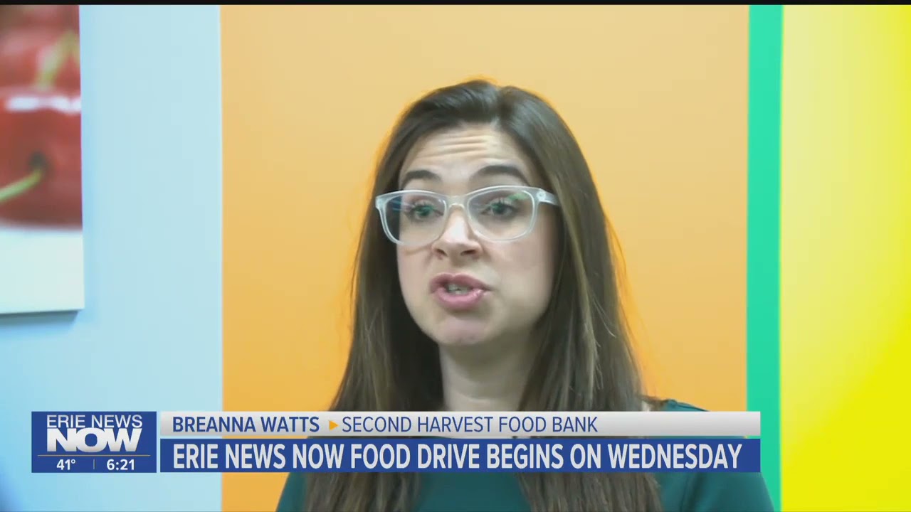 Erie News Now Food Drive is Wednesday