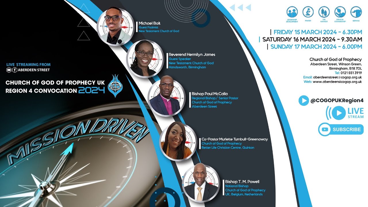 Region 4 Holy Convocation | Aberdeen Street  | 17 March 2024