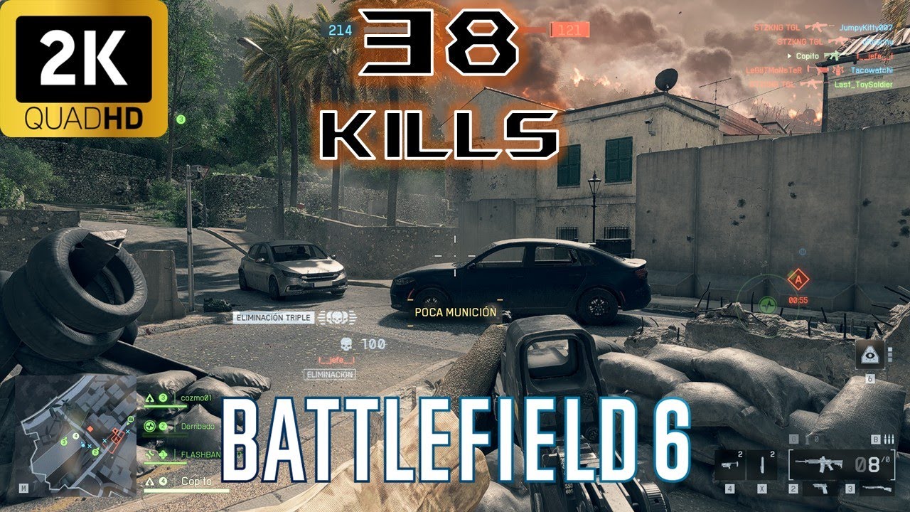 8. BATTLEFIELD 6 | 38 KILLS 🍁 ▄︻デ══━一 💥☠️