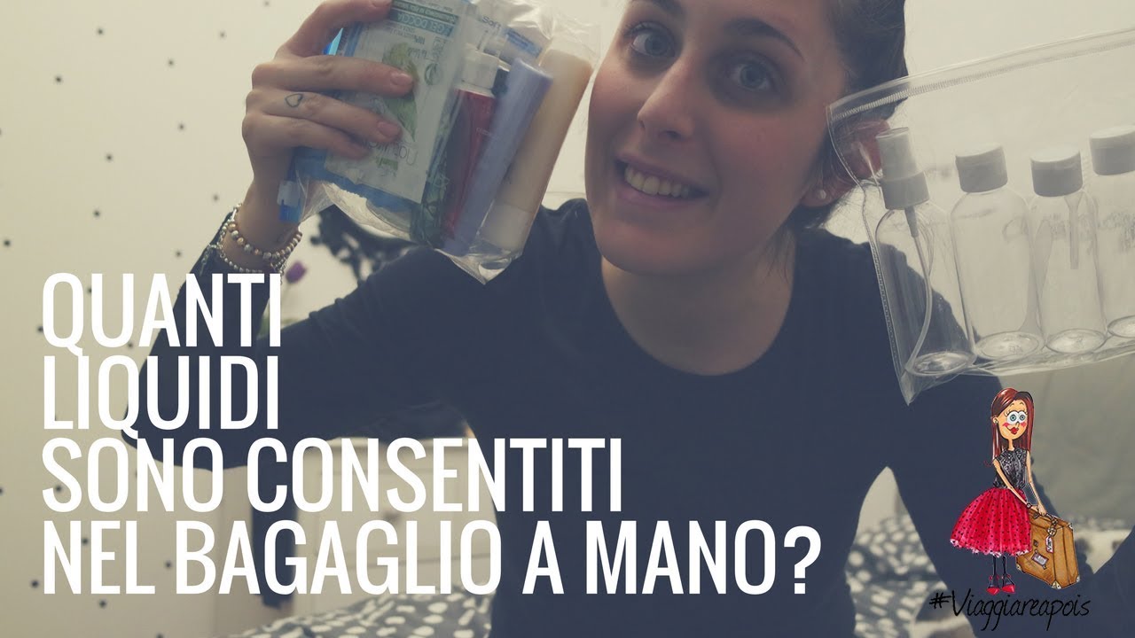 QUANTI LIQUIDI SI POSSONO PORTARE NEL BAGAGLIO A MANO IN AEREO? ✈️ #viaggiareapois