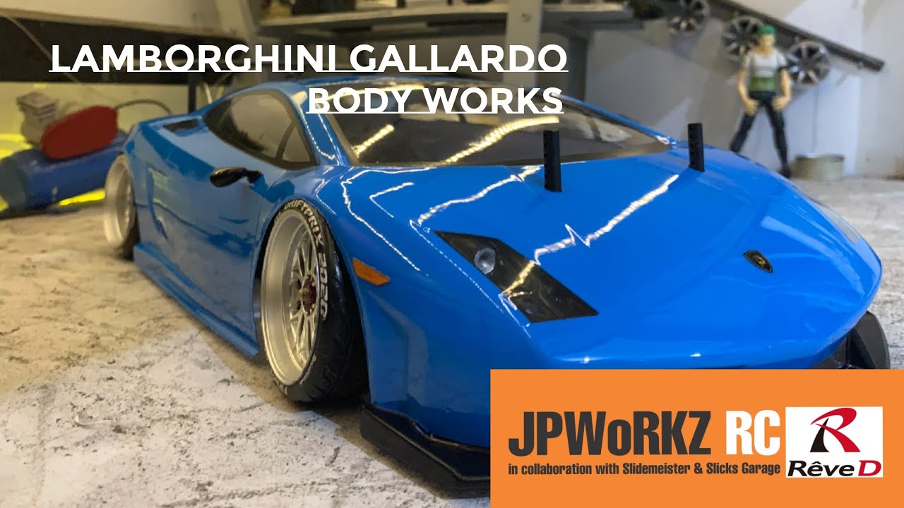 Lamborgini Gallardo RC Body Paint Job