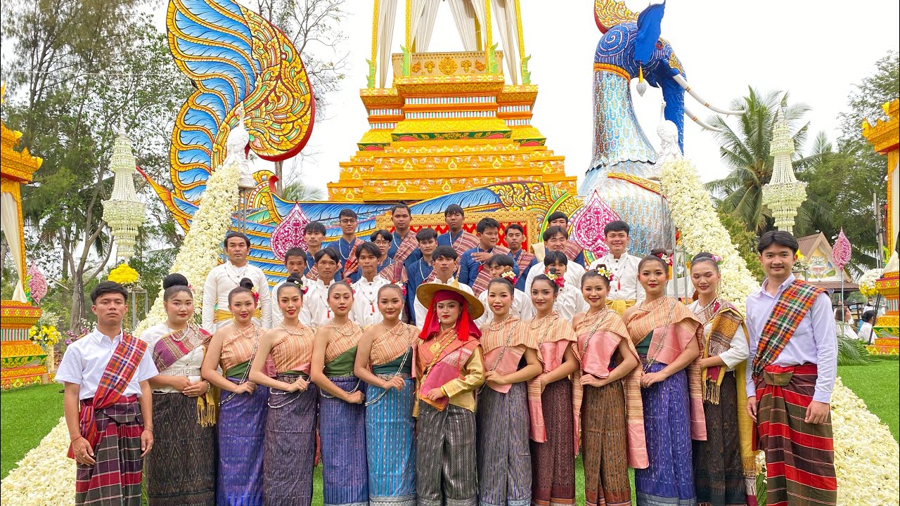 #ขบวนทัพนางสีดาปราบนกสักกะได พิธีพระราชทานเพลิงศพหลวงพ่อเพิ่ม อดีตเจ้าคณะ อ.บำเหน็จณรงค์ จ.ชัยภูมิ