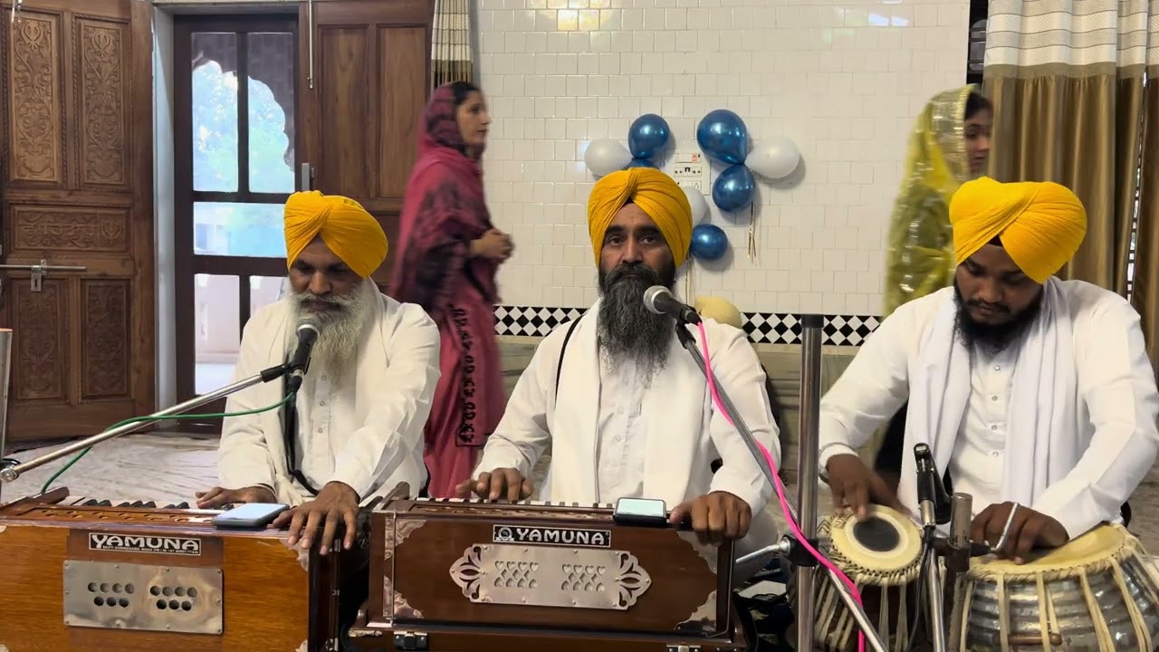 ਕੀਰਤਨ ਹਾਜ਼ਰੀ ਪਿੰਡ ਮੀਨੀਆ ਬੰਦੀ ਛੋੜ ਦਿਵਸ ਸਾਥੀ ਸਿਕੰਦਰ ਸਿੰਘ ਤੇ ਜਸਕਰਨ ਸਿੰਘ 