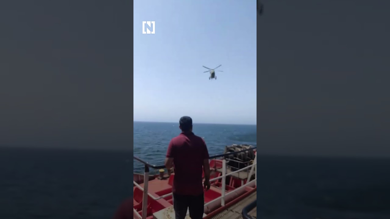Distress call reveals panic aboard oil tanker hit by US missile off Oman.