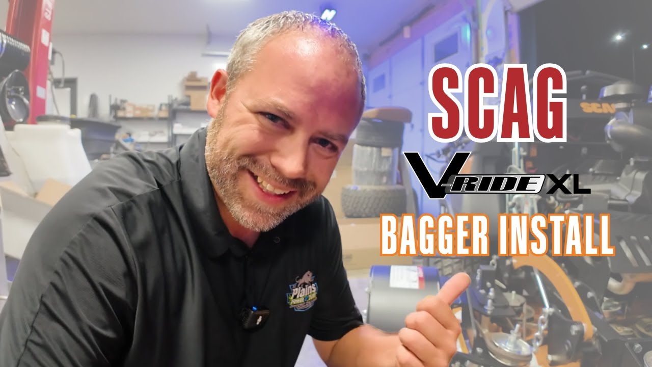 Scag Vride XL Bagger & Blower System Install