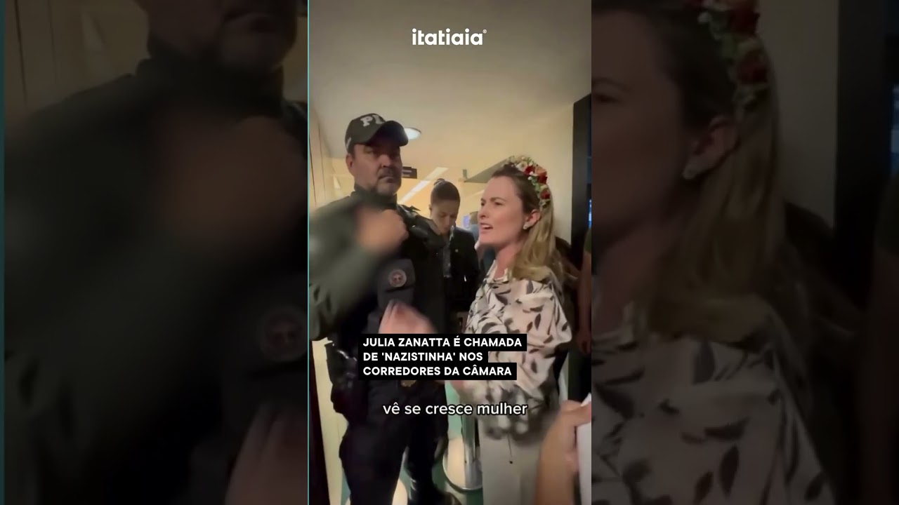 JULIA ZANATTA &Eacute; CHAMADA DE 'NAZISTINHA' NOS CORREDORES DA C&Acirc;MARA