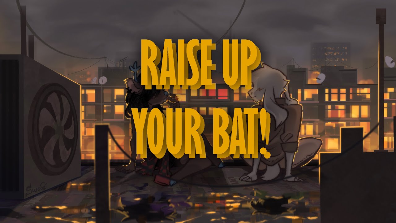 Raise Up Your Bat! but it's a doomer/post-punk song