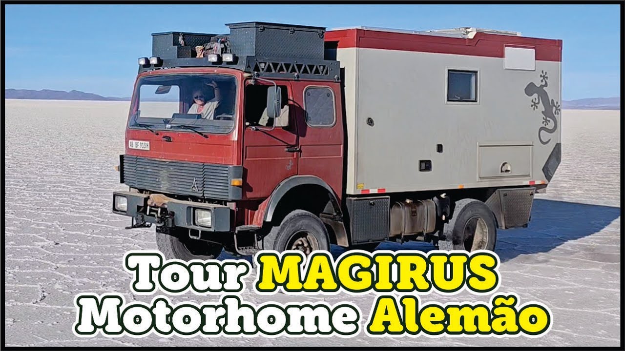MAGIRUS ALEMÃO Motorhome | Tour 19