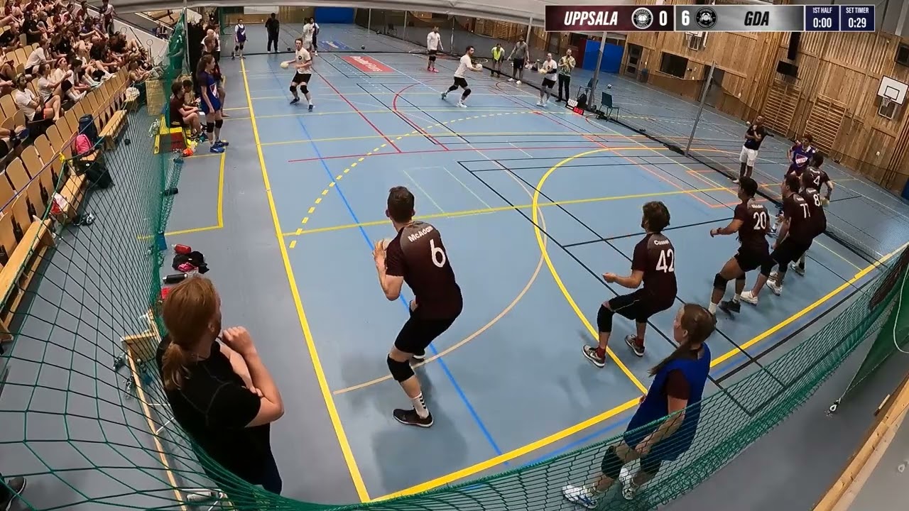 Mens Final, Gothenburg Dodgeball Assocation vs Uppsala Dodgeball at SM 24