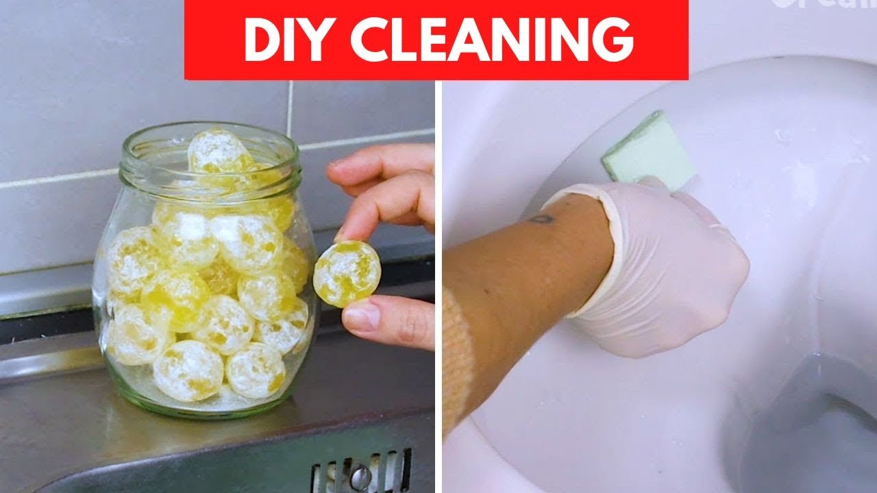 How to clean your house with easy-to-make, DIY products 👇🏻
