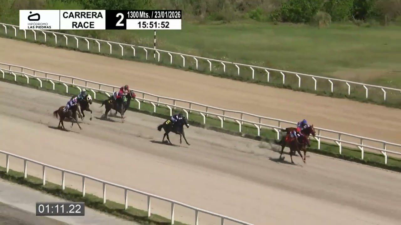 1/23/2026 – Hipodromo Las Piedras – Carr 2 – CALIGRAFO (2018)