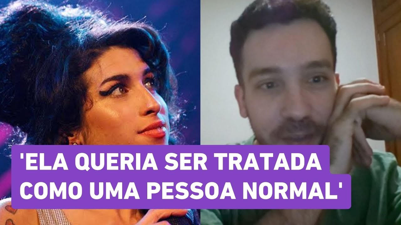 Brasileiro conta como se tornou amigo virtual de Amy Winehouse: 'Tratada como pessoa normal'