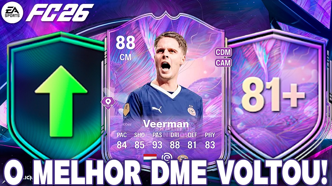 FC 26 | 💣 O MELHOR DME ESTÁ DE VOLTA!!! DME VERRMAN E NOVA EVOLUÇÃO