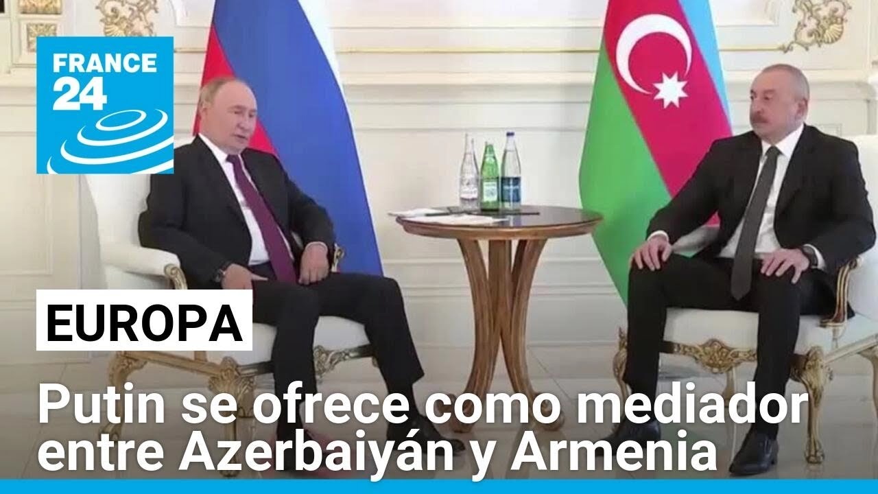 Desde Azerbaiyán, Putin se ofreció a mediar en la normalización de las relaciones con Armenia