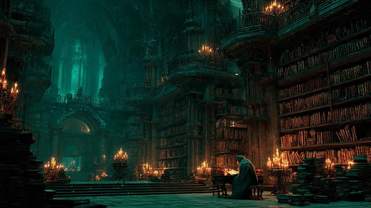 The Lich King’s Library — Dark Academia Music for Forbidden Knowledge