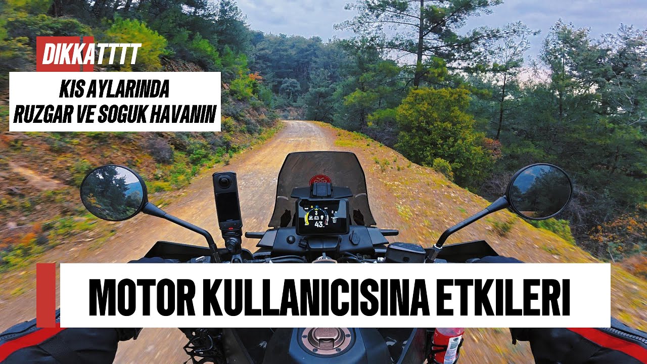 Motorcuların soğuk havalarda dikkat etmesi gereken mevzuları..