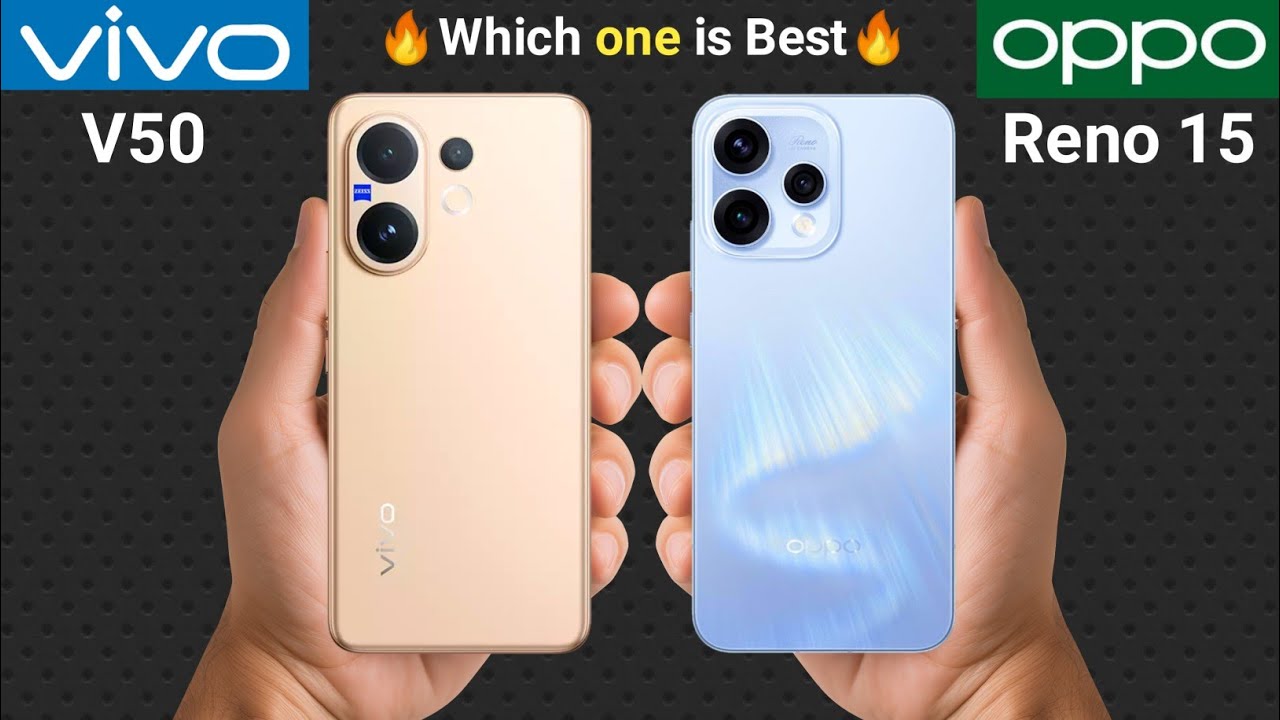 Vivo V60 5G vs Oppo Reno 15 5G 🔥 Full Comparison | Which One is Best?