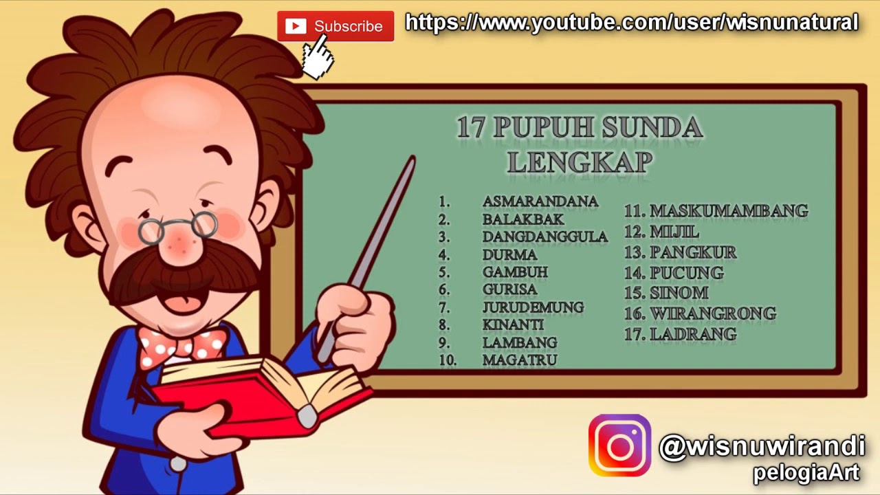 17 Pupuh Sunda Lengkap
