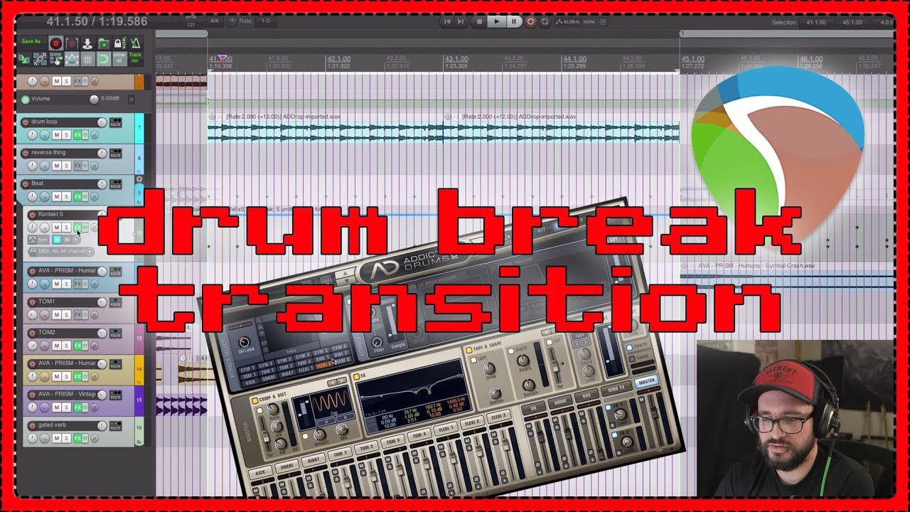 Making a drum break transition
