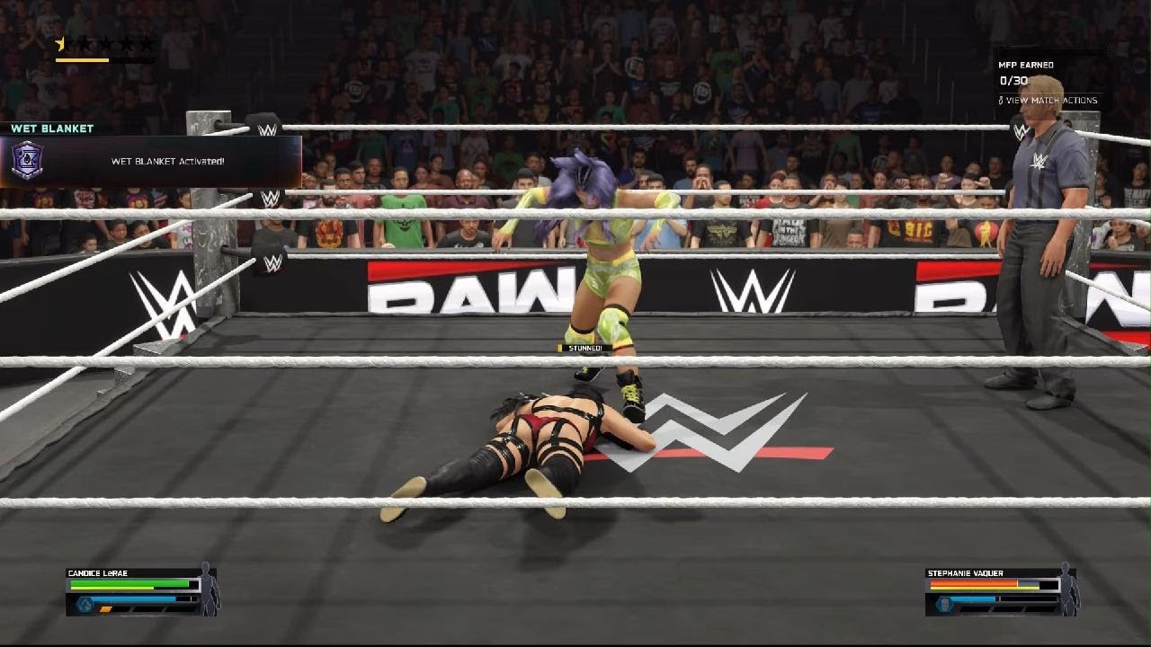 WWE 2K25: Submission match vs Vaquer