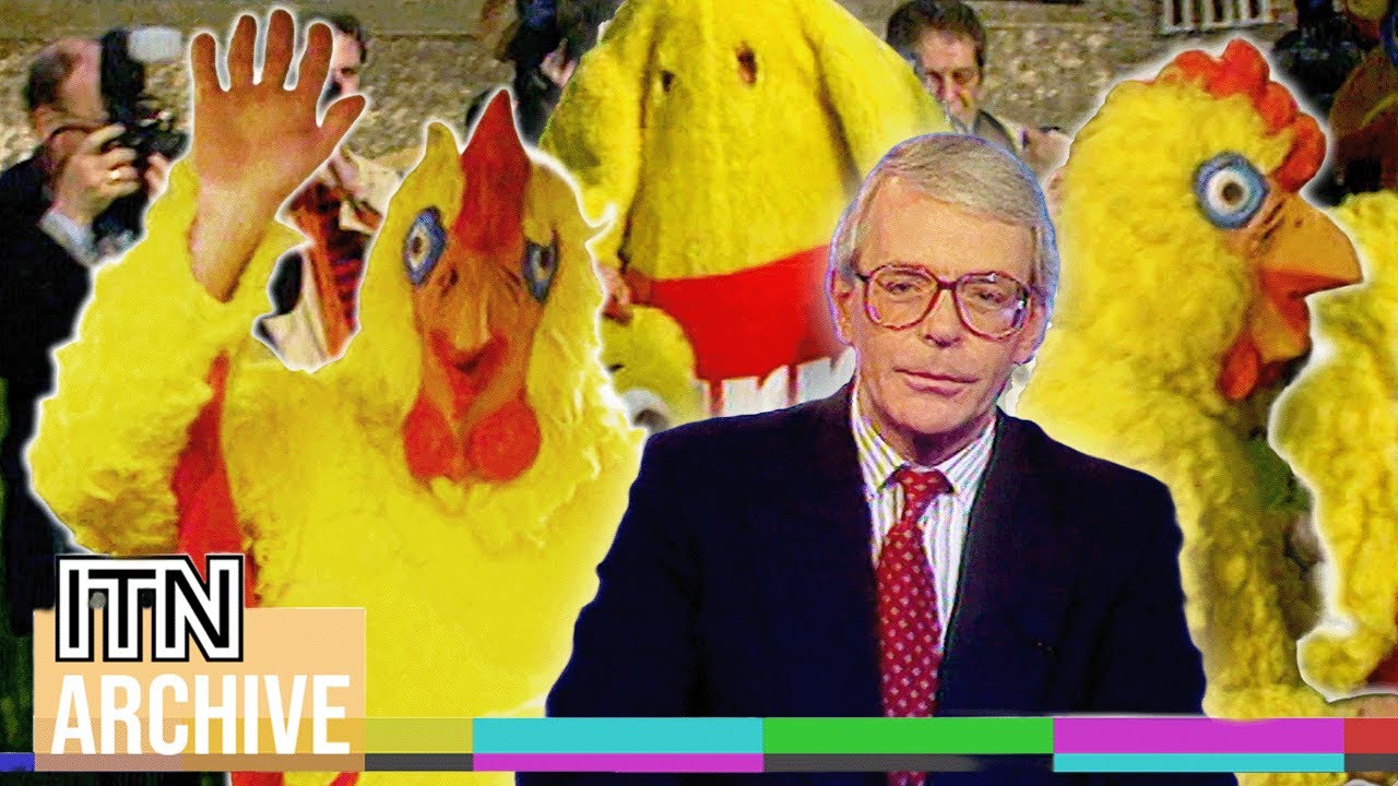 Election Debate '97 - John Major Takes on Tony Blair in Chicken Wars (1997)