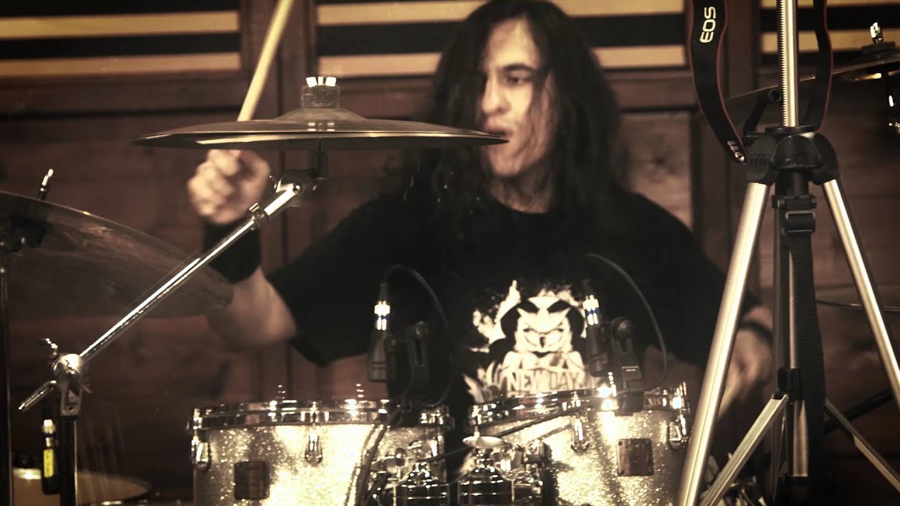Kostas Milonas - The River Dragon Has Come - Nevermore (drum cover)